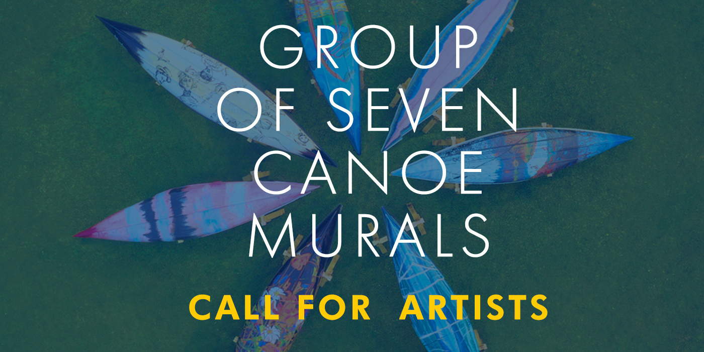 CALLING ARTISTS! APPLICATIONS OPEN FOR THE GROUP OF SEVEN CANOE MURAL PROJECT