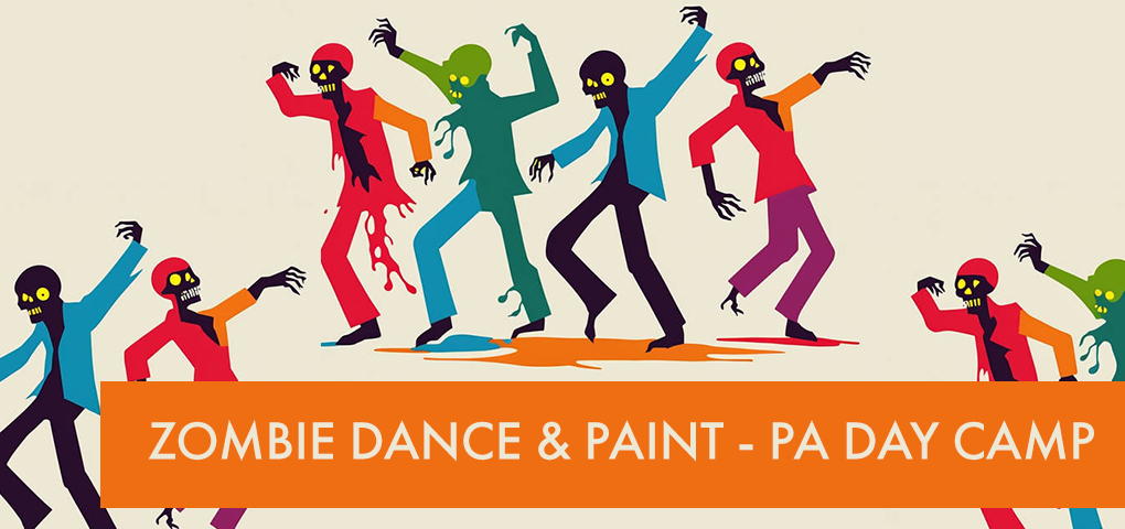 REGISTER NOW FOR THE ZOMBIE DANCE & PAINT PA DAY CAMP! 🧟‍♂️🎨