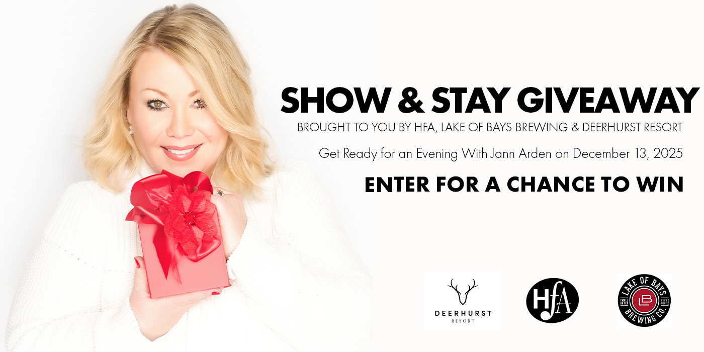 SHOW & STAY GIVEAWAY WITH JANN ARDEN
